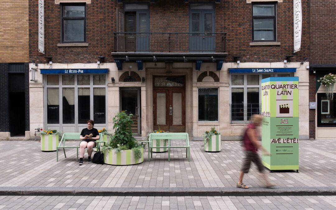 Déployer un aménagement urbain estival au cœur du quartier latin
